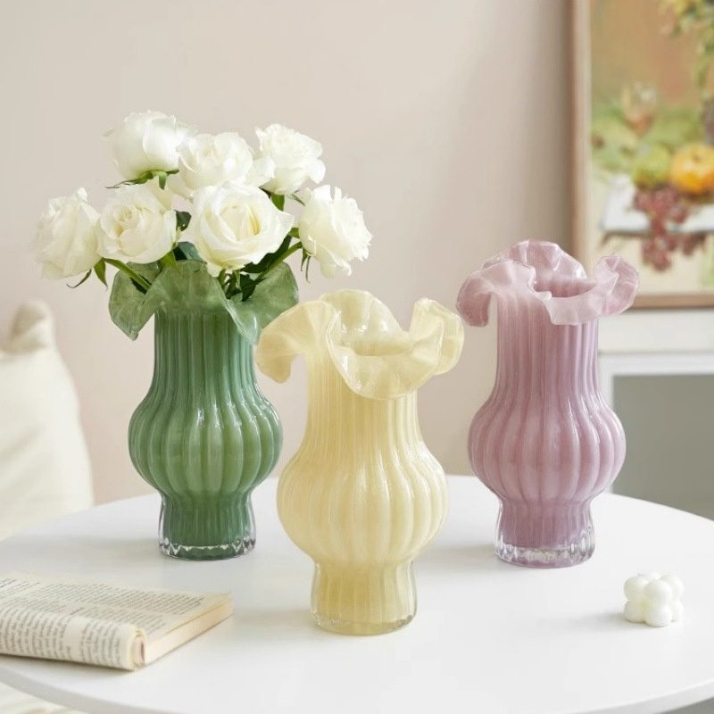 glass flower vase 1 Wholesale Glass Vase HP-023 - Image 1